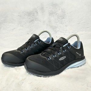 Keen Utility Women's Vista Energy Steel Toe Work Shoe Sneaker Black Size 8W US